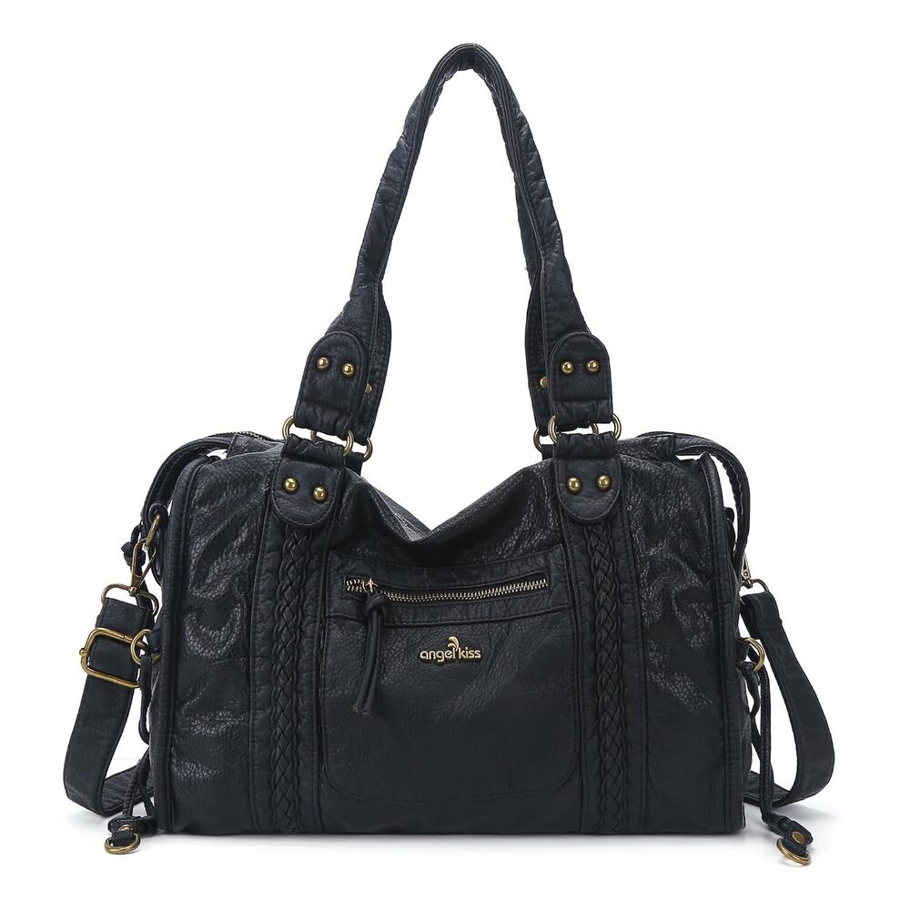 Hobo Bags For Women Vegan Leather Hobo Satchel Handbags Large Tote